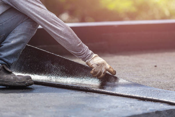 Professional Basement Waterproofing technician working in Commerce Township, MI